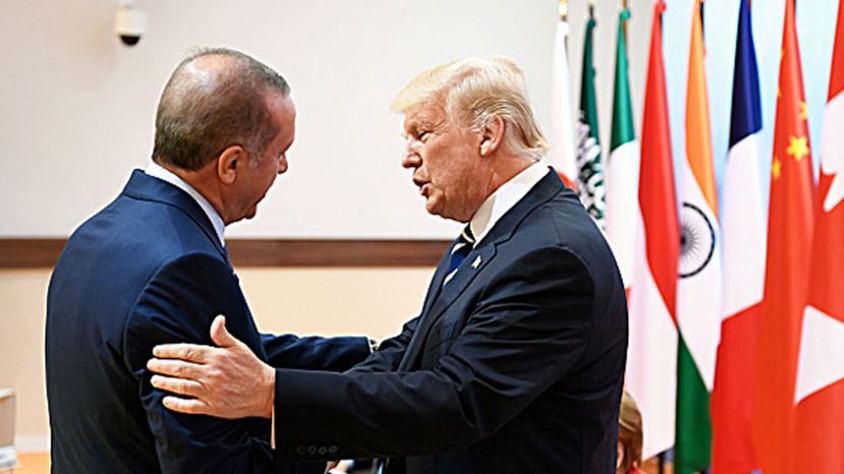 Erdoğan Trump la görüştü