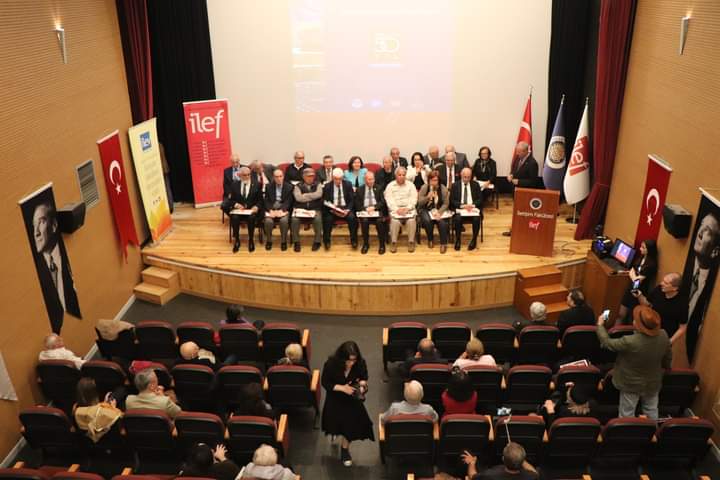 İLEV’den Türktime yazarı Tuğrul Sarıtaş a “Meslekte 50. Yıl Usta Gazeteci Onur Ödülü” 