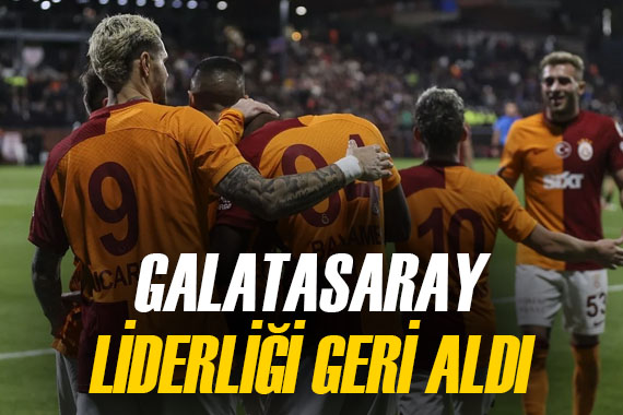 Cimbom yeniden lider: Pendikspor 0-2 Galatasaray
