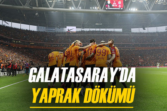 Galatasaray da kadro mühendisliği başlıyor! 5 isme yol verilecek