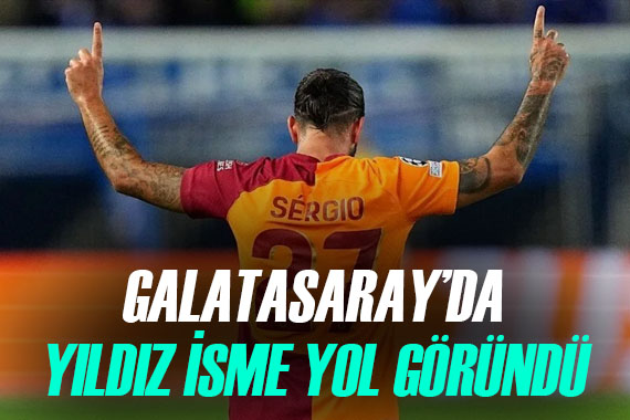 Galatasaray da flaş ayrılık! Yıldız isme yol göründü...
