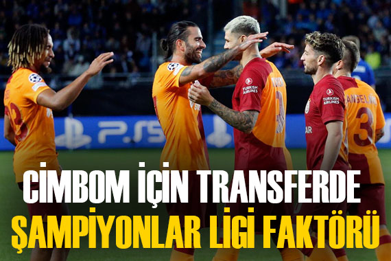 Galatasaray, Şampiyonlar Ligi kozunu kullanacak