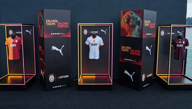 İşte Galatasaray ın yeni sezon formaları