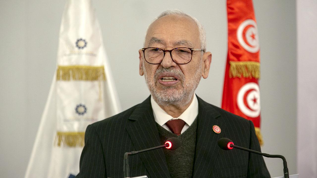 Tunus’ta Nahda Hareketi Lideri Raşid el-Gannuşi nin tutuklanması protesto edildi