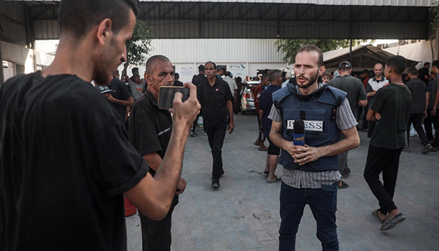 Gazze deki gazeteciler için çağrı
