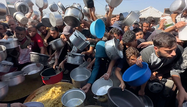 Gazze de açlık devam ediyor