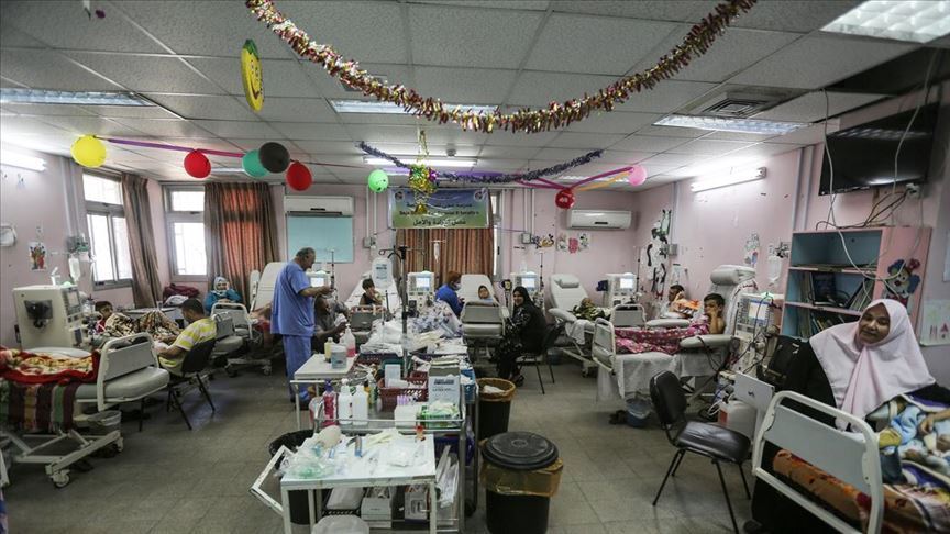Gazze deki sağlık sektörü çöküşün eşiğinde