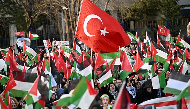 Ankara da Gazze yürüyüşü düzenlenecek