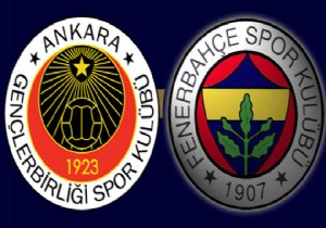 İşte Fenerbahçe - Gençlerbirliği maçının ilk 11 leri!