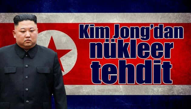 Kim Jong dan nükleer tehdit