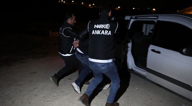 Ankara da uyuşturucu operasyonu