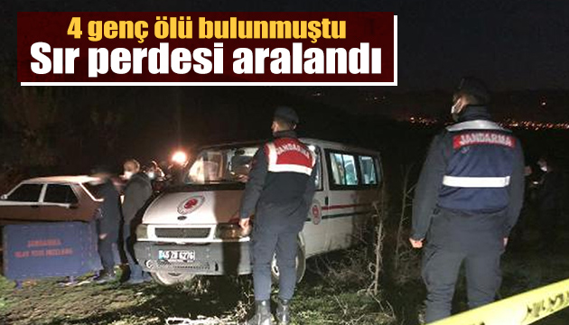 Ölümlerin sır perdesi aralandı