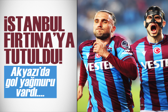 Trabzonspor, İstanbulspor u farklı geçti!