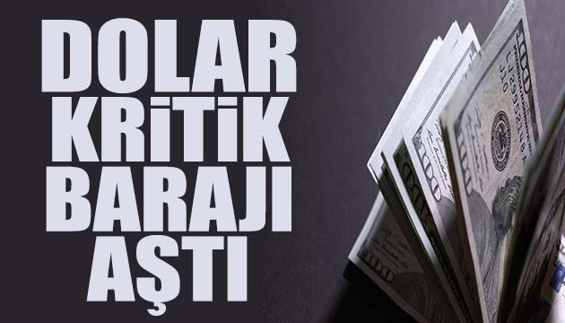 Dolar 8 TL yi aştı