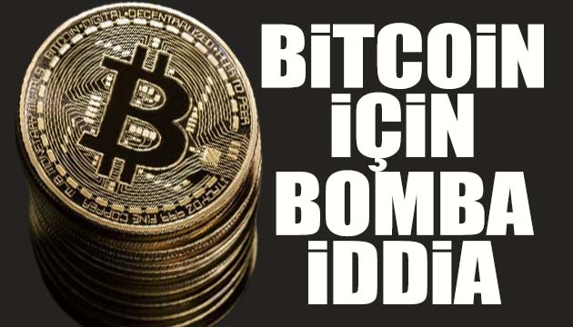 Bitcoin için bomba iddia