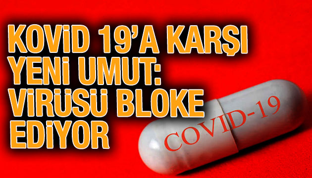 Kovid 19 a karşı yeni umut: Virüsü bloke ediyor