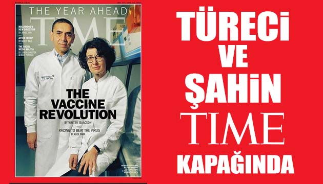 Türeci ve Şahin TIME kapağında