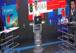 Canlı yayını terk ettiren tartışma