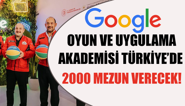 Google Akademi Türkiye de! 2000 mezun verecek!