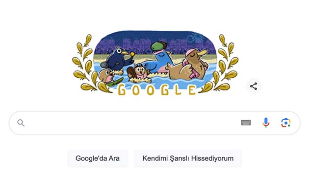 Google’dan olimpiyat görselli ‘Doodle’