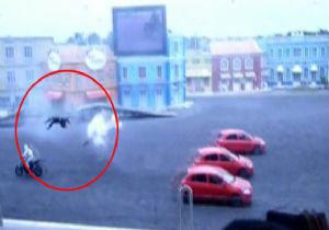 İnanılmaz Kaza Herkesi Şoke Etti