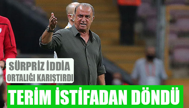 Şok iddia! Terim istifa edecekti