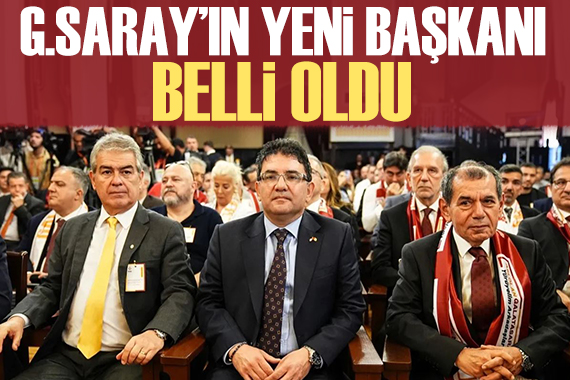 Galatasaray ın yeni başkanı belli oldu