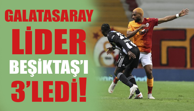 Galatasaray puan farkını 3 e indirdi