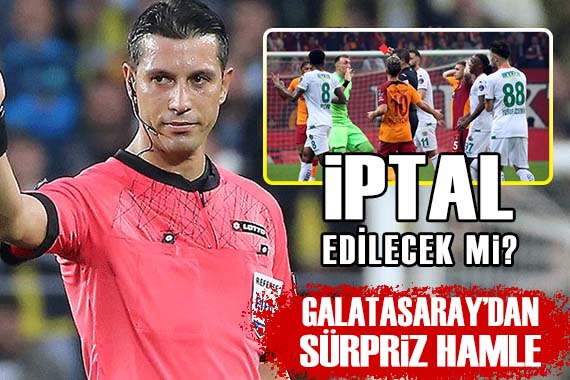 Galatasaray dan iptal hamlesi