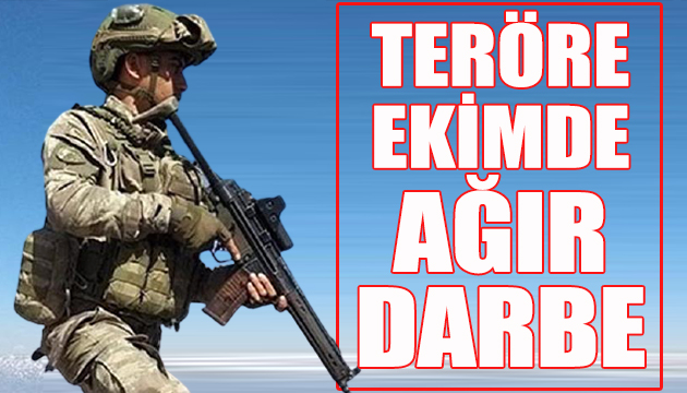 Teröre Ekim de ağır darbe