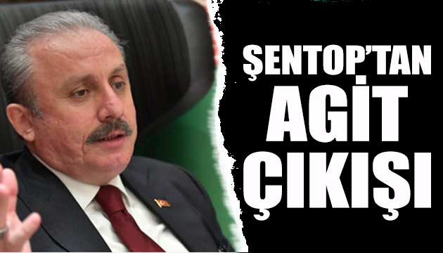 Şentop: AGİT in beyin ölümü gerçekleşmiştir