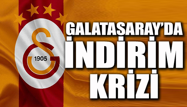 Galatasaray da indirimi kimler kabul etmedi?