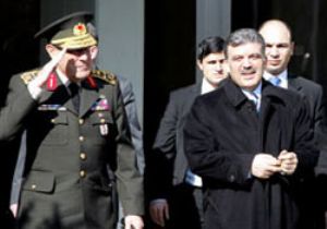 Gül den Büyükanıt a Başsağlığı