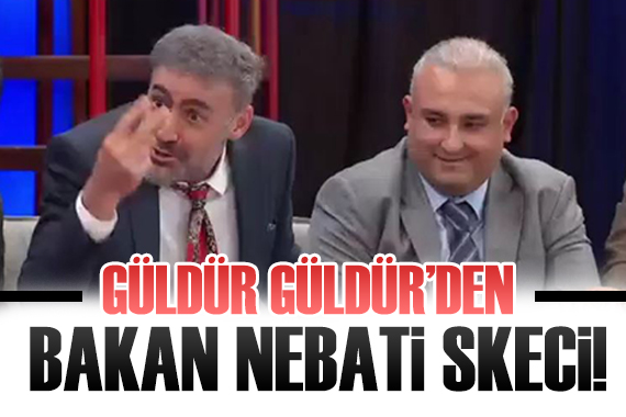 Güldür Güldür den Bakan Nebati skeci!