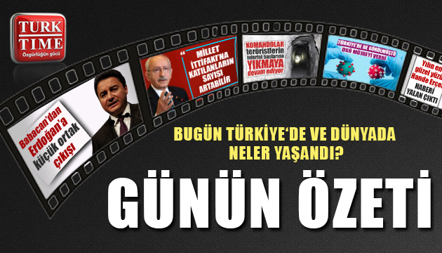 26 Eylül 2021 / Turktime Günün Özeti