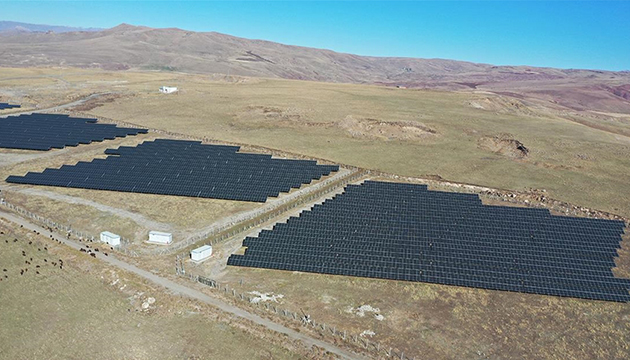Ağrı nın güneşi elektriğe dönüşüyor