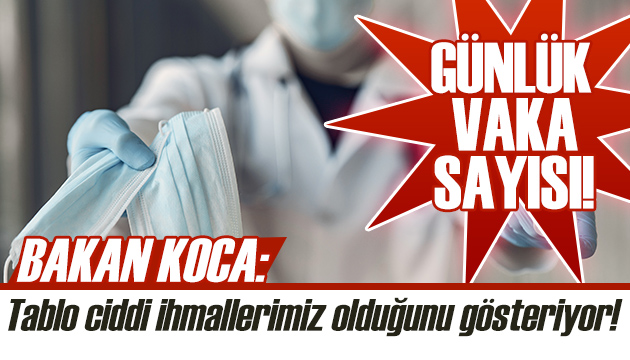 Koronavirüs günlük vaka sayısı açıklandı!