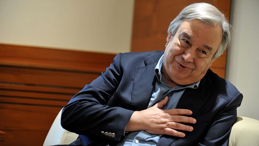 BMGK yı birleştiren isim  Guterres 