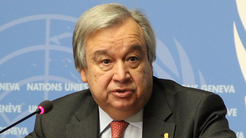 Guterres için BM de tavsiye kararı!