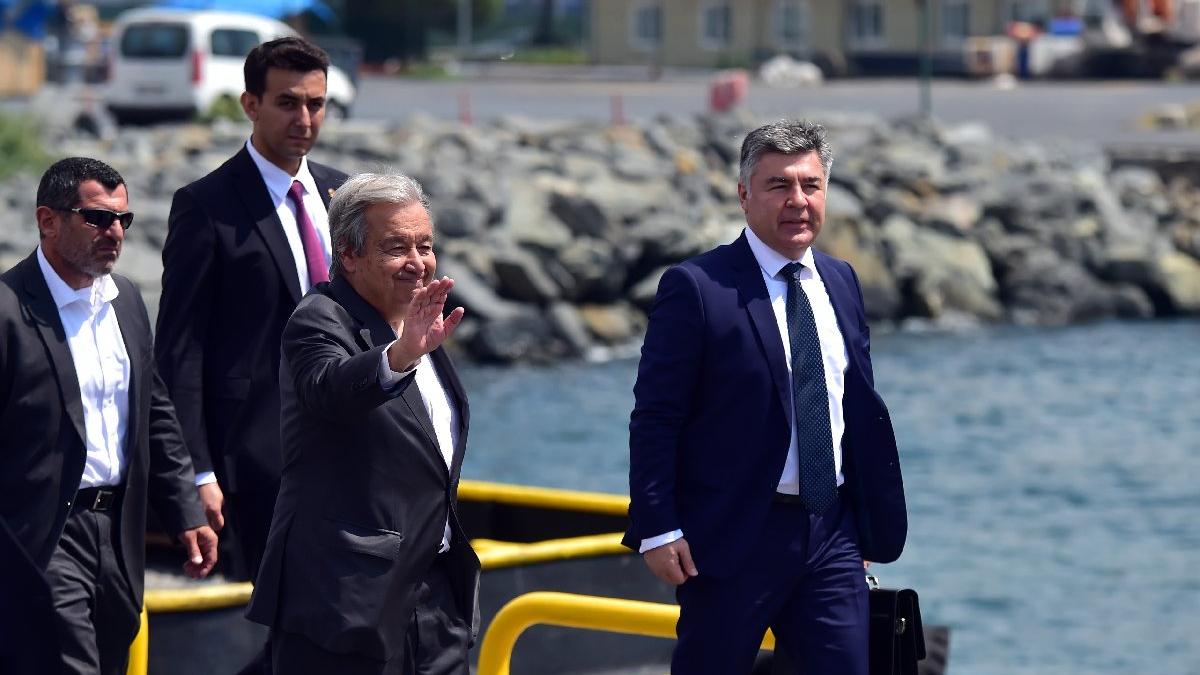 BM Genel Sekreteri Guterres İstanbul’da