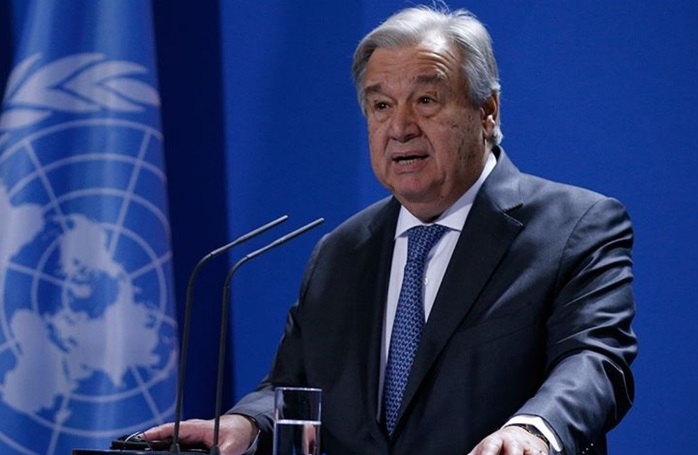 Guterres: Hiçbir şey Filistin halkının toplu cezalandırılmasını haklı gösteremez