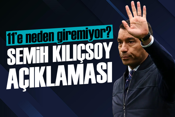Van Bronckhorst tan Semih Kılıçsoy sözleri