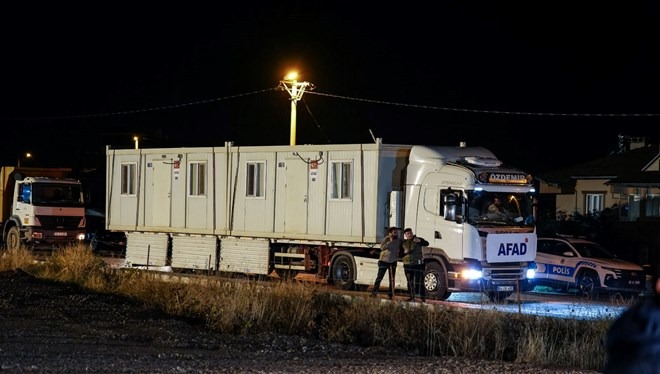 Sındırgı ya konteyner kent kuruldu