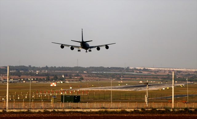 İncirlik te hava hareketliliği