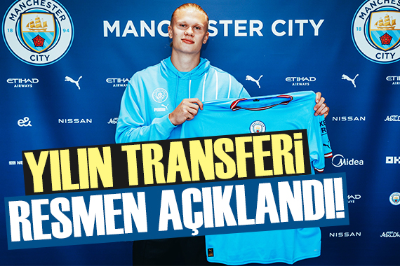 Erling Haaland resmen Manchester City de