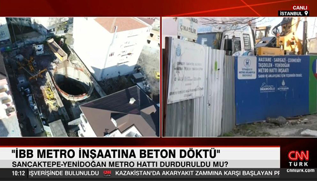 İBB den CNN Türk e metro cevabı!