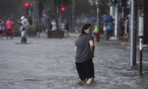Güney Kore yi Haişen tayfunu vurdu