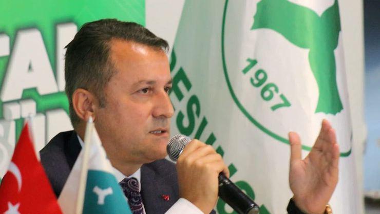 Giresunspor da Hakan Karaahmet yeniden başkan