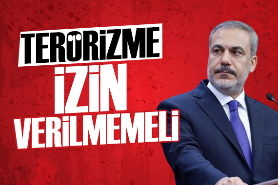 Hakan Fidan dan kritik açıklamalar: Terörizm bu dönemden faydalanmamalı