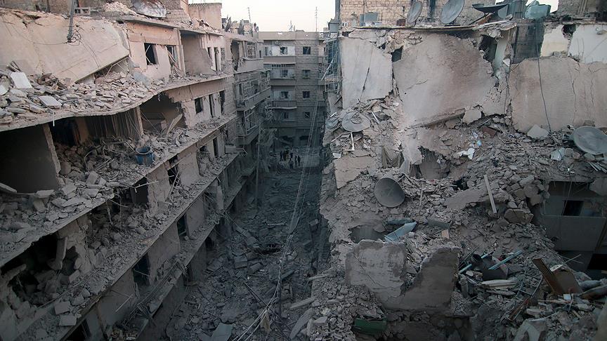 Halep yine bombalandı!
